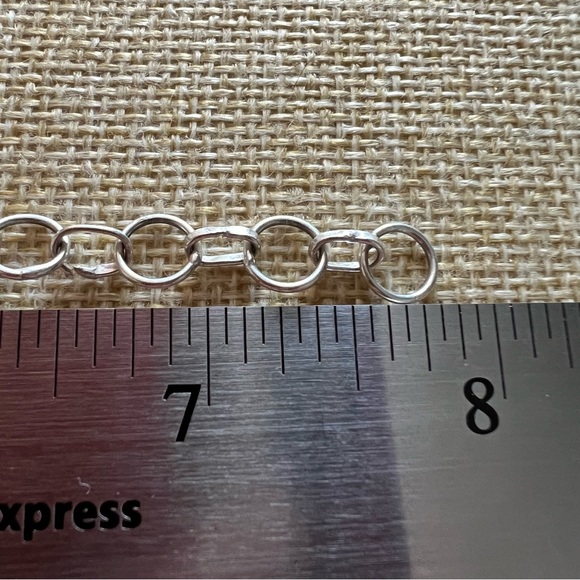 New Pink Enhanced Moonstone Crystal Silver Overlay Bracelet - Picture 2 of 6